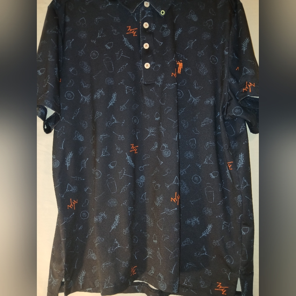 William Murray " The Garnish" Men's Golf Polo Shirt.